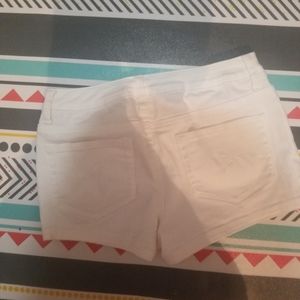 A white justice shorts